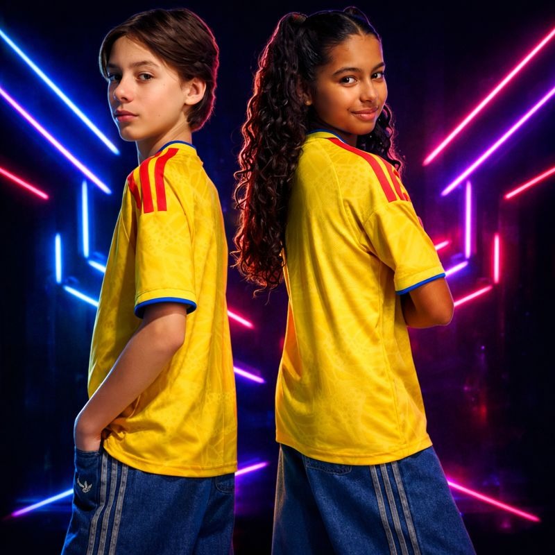 🔥 Camiseta Selección Colombia para Niños – ¡Edición Imperdible!